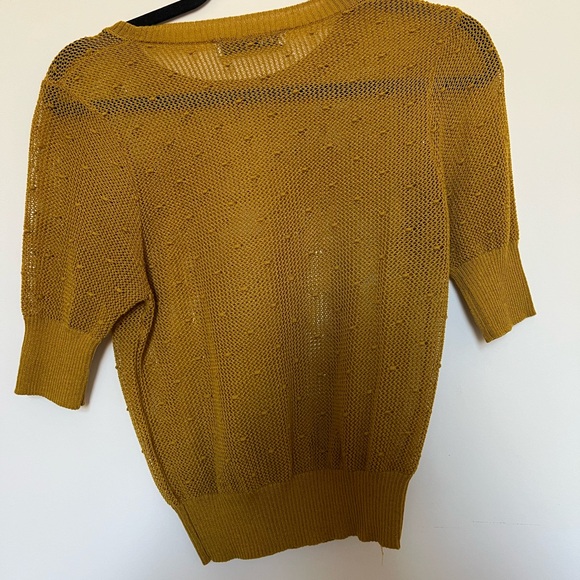 Zara Knit Short Sleeve Top - Picture 2 of 5